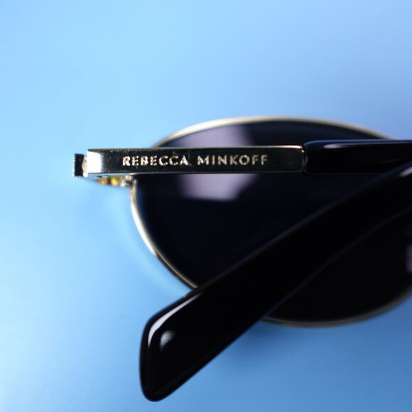 Rebecca Minkoff evangelyne Sunglasses Gold/Black 100% UV Protection main image 11